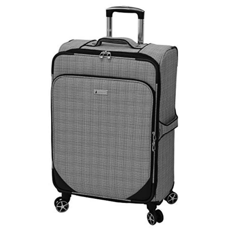 London Fog Softside 24" Spinner, BKMP