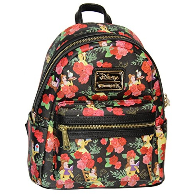 Loungefly X Disney Belle Roses Mini Backpack