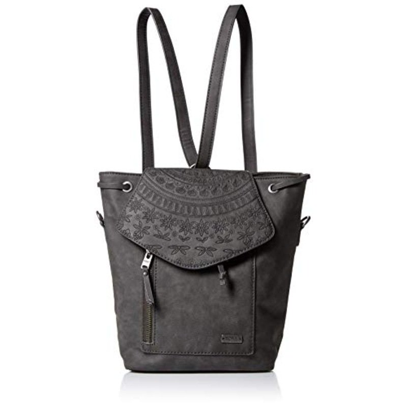 Roxy Like A River Mini Backpack and Convertible Crossbody Bag, true black
