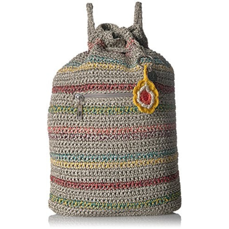 The Sak Amberly Crochet Backpack, Wayfarer Stripe