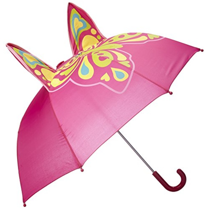 Western Chief Girls' Character Umbrella, Butterfly Star, One Size
