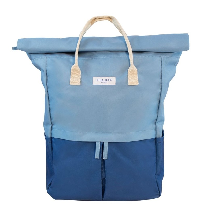 Kind Bags Hackney 2.0 16" Large Backpack - Power Blue & Navy