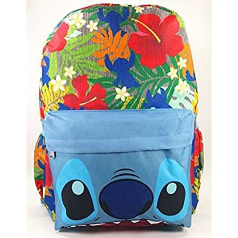 LILO AND STITCH - STITCH LARGE 16" BACKPACK - BIG FACE - 12467