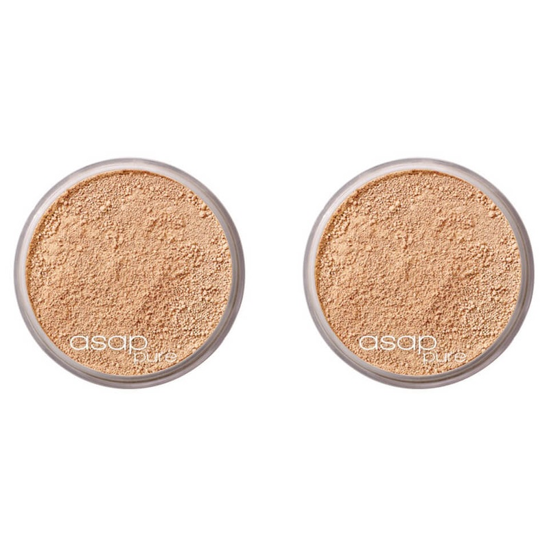 2 x asap Pure Mineral Makeup - Three 8g