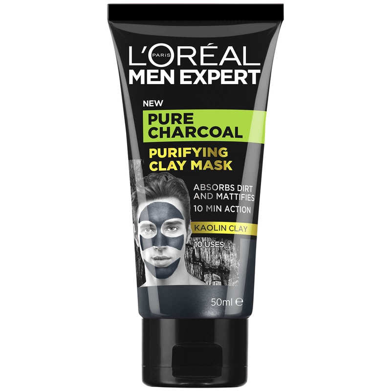 L'Oral Paris Men Expert Pure Charcoal Purifying Clay Mask 50ml