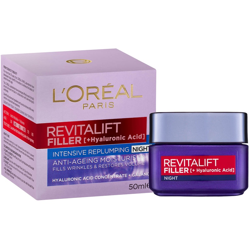 L'Oral Paris Revitalift Filler Intensive Replumping Night Cream 50ml