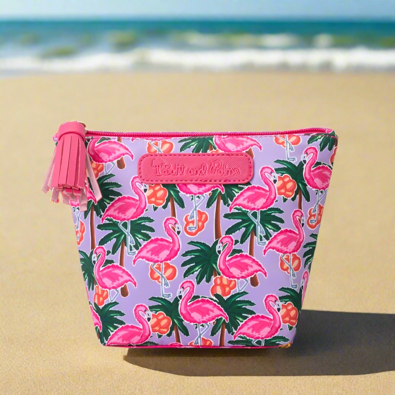 Salt and Palms Cosmetic Pouch