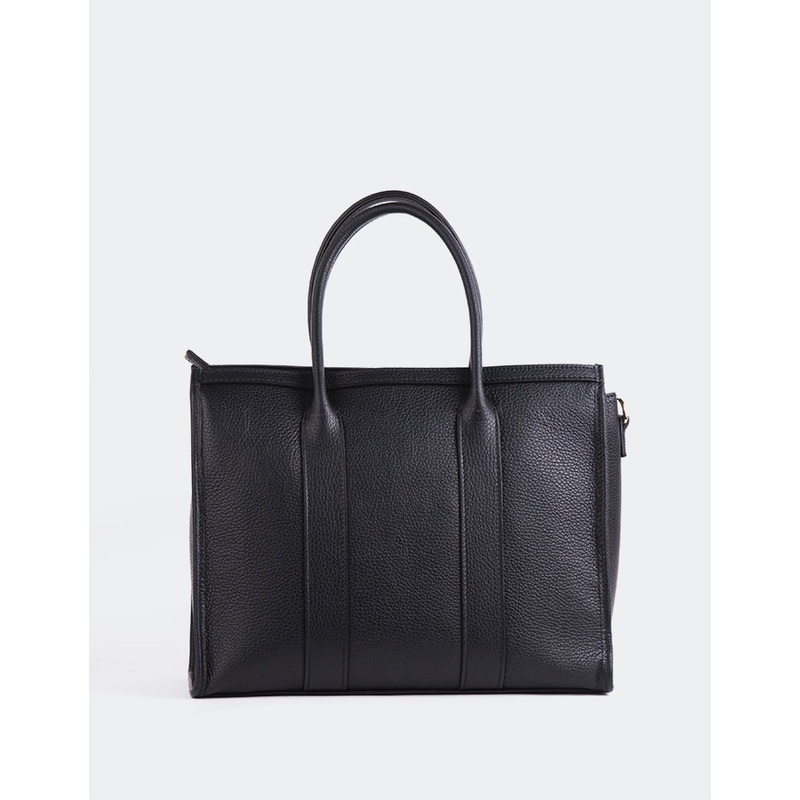 Veena Black Leather