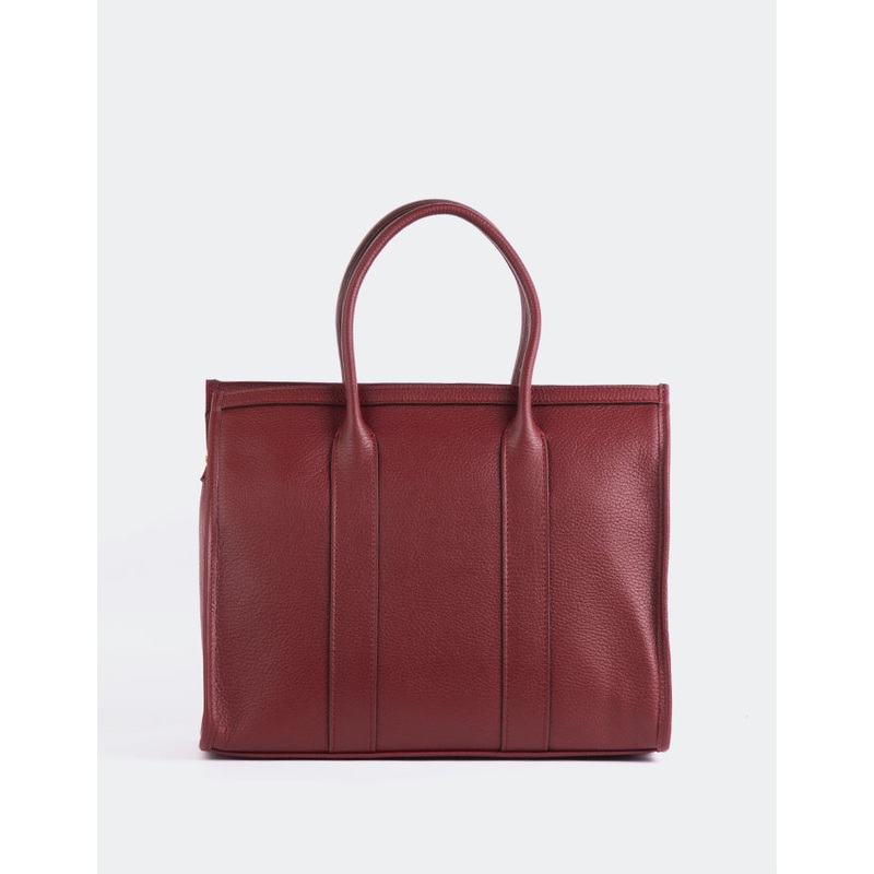 Veena Burgundy Leather