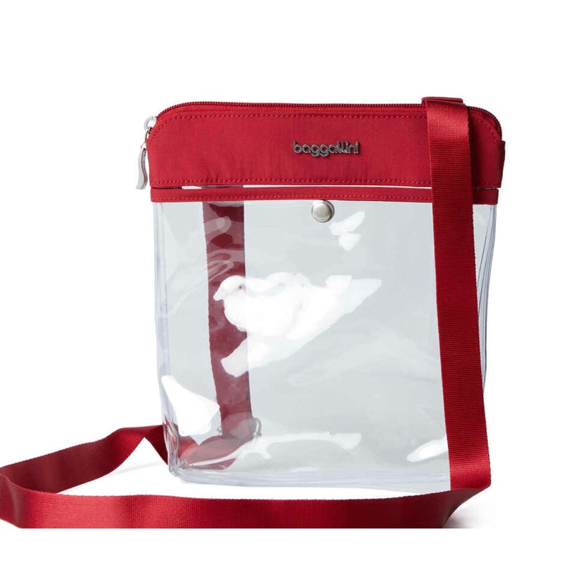 Baggallini Clear Pocket Clear Stadium Crossbody