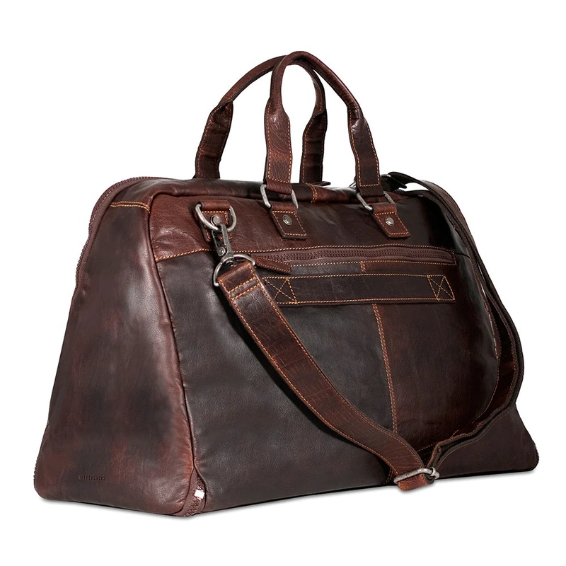 Jack Georges Leather Voyager Large Convertible Valet Bag- 7550