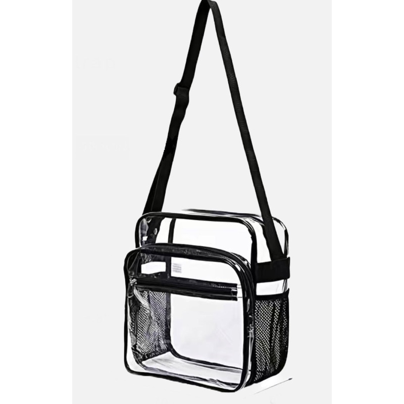 Large Clear Stadium Crossbody Bag- $19.99
