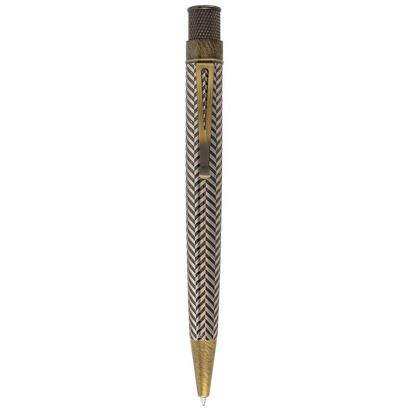 Our Retro 1951 VINTAGE METALSMITH Rollerball  Pen - Roosevelt VRR-1335K