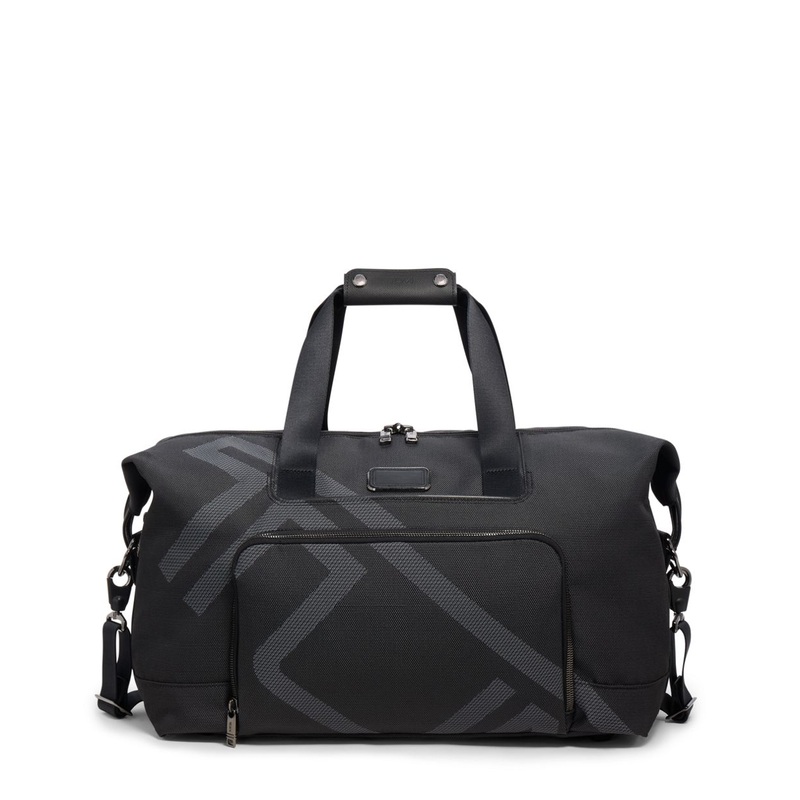 Tumi Alpha Double Expansion Travel Satchel 152416 Black