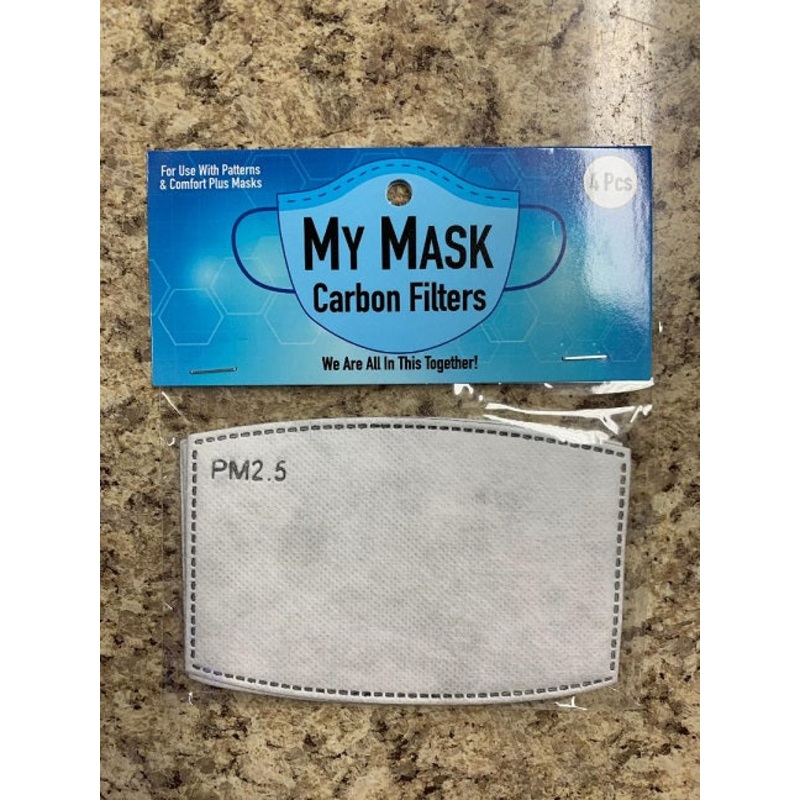 Zorbitz My Mask Carbon Filters for Mask 4-Pack 2767