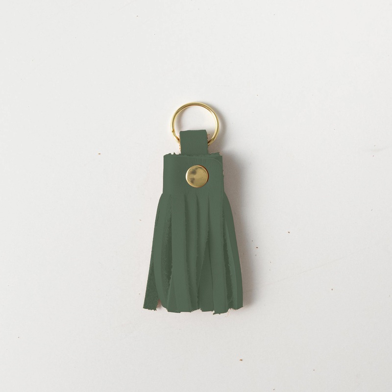 Studio Green Tassel Keychain