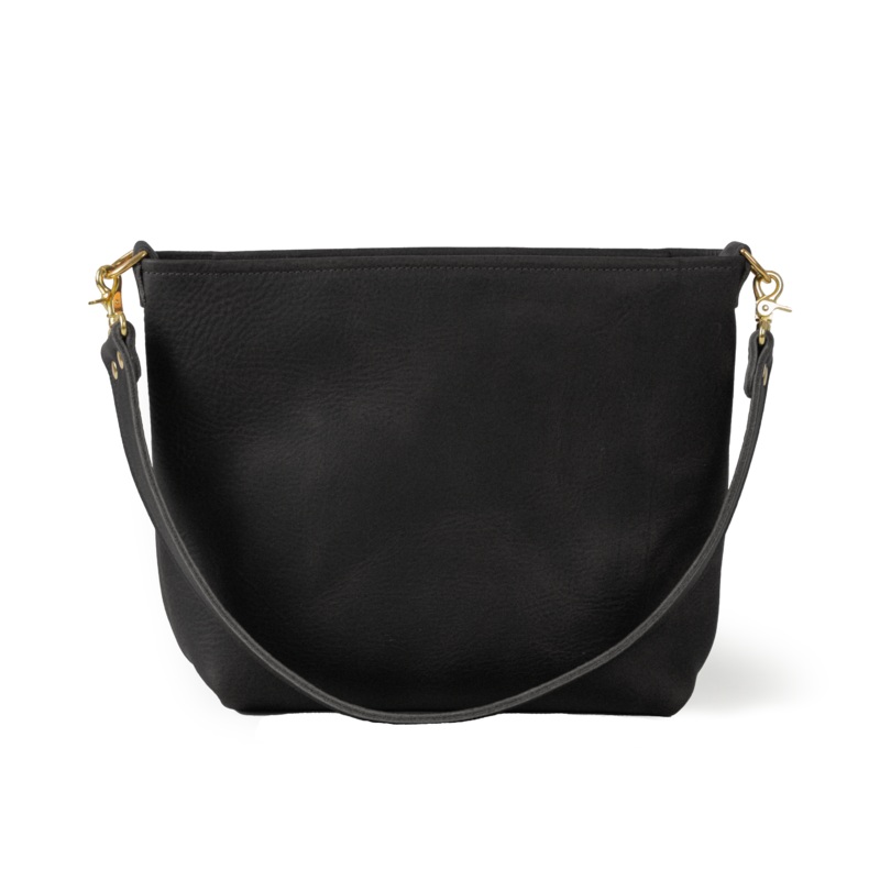 Black Adirondack Mini Crossbody Tote Bundle