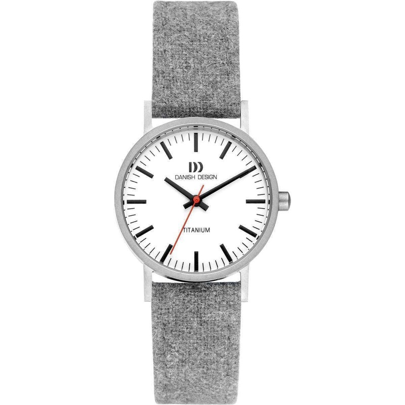Danish Design Rhine Vegan Watch - Light Grey/White