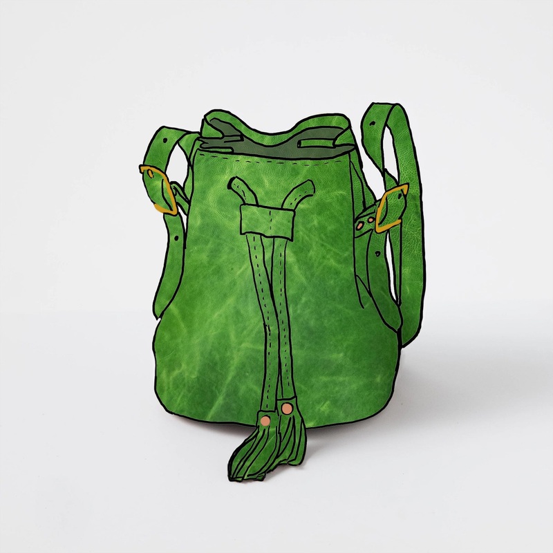 Fern Kodiak Bucket Bag