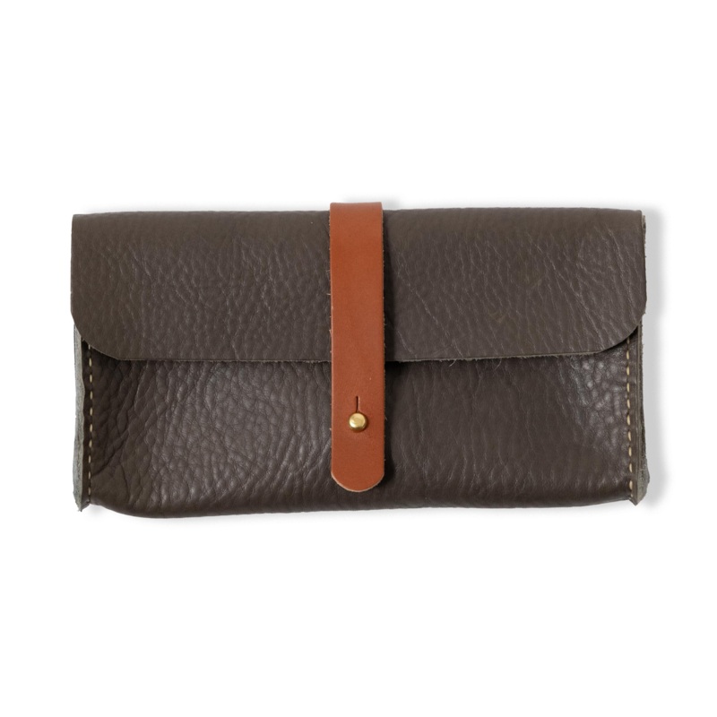 Grey Cypress Clutch Wallet