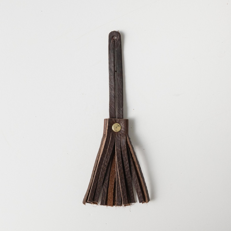 Hickory Leather Tassel