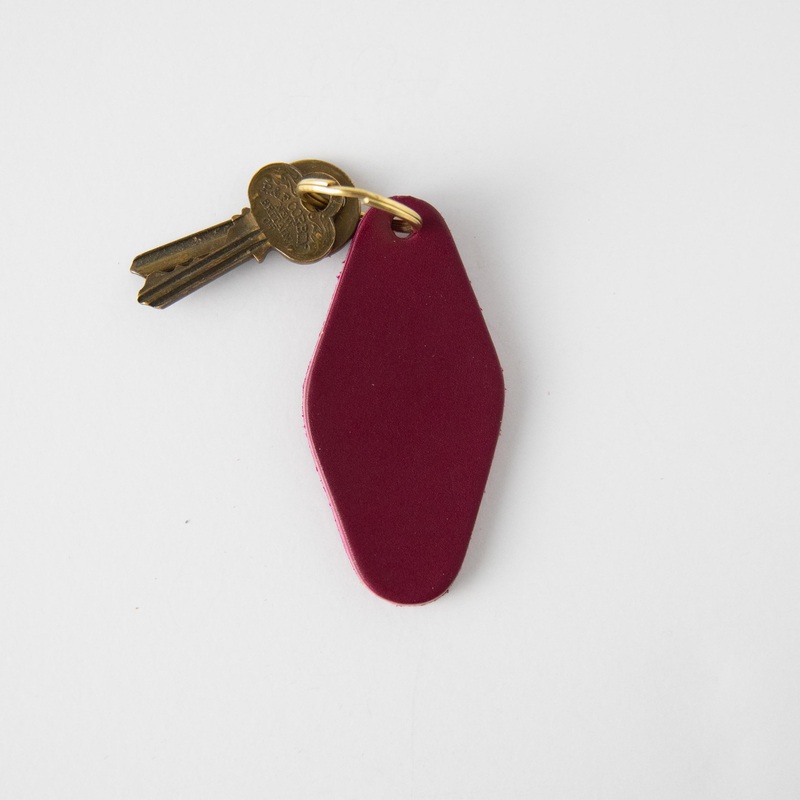 Purple Hotel Key Fob