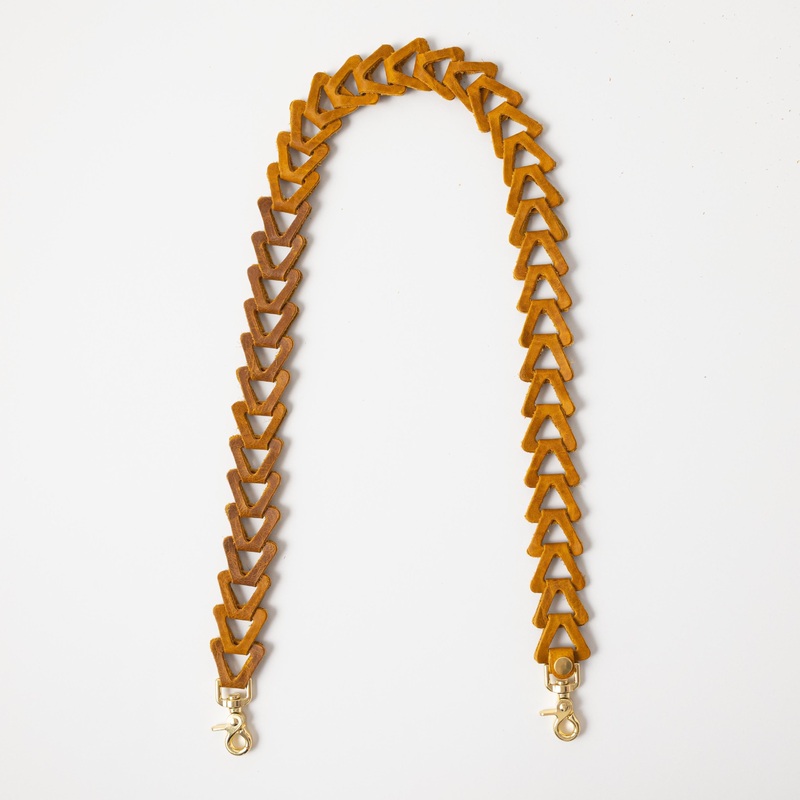 Yellow Bison Chain Link Strap