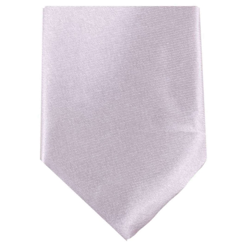 Knightsbridge Neckwear Slim Polyester Tie - Pearl Pink