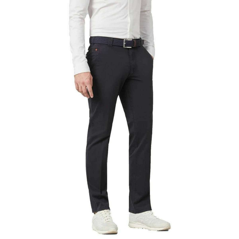 Meyer Roma Regular Fair Chinos - Navy