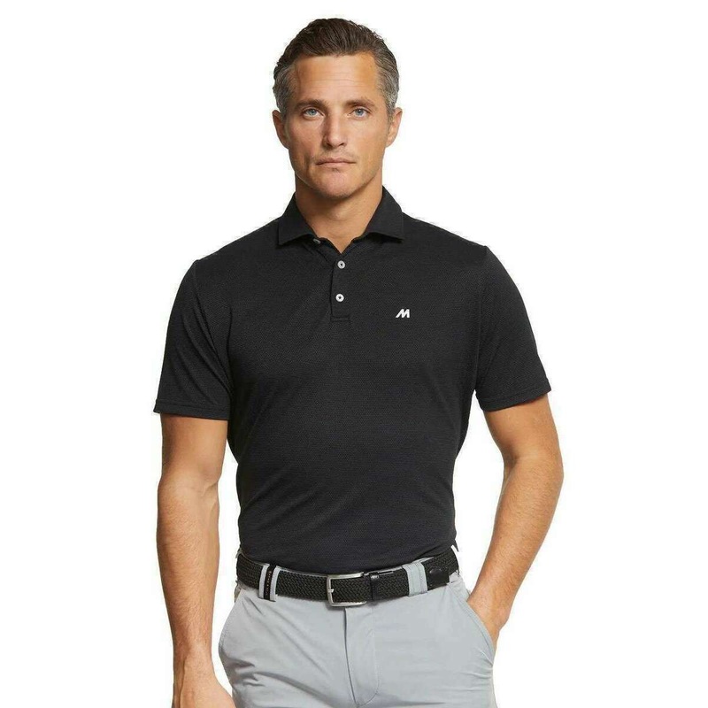 Meyer Rory Pique Performance Polo - Black
