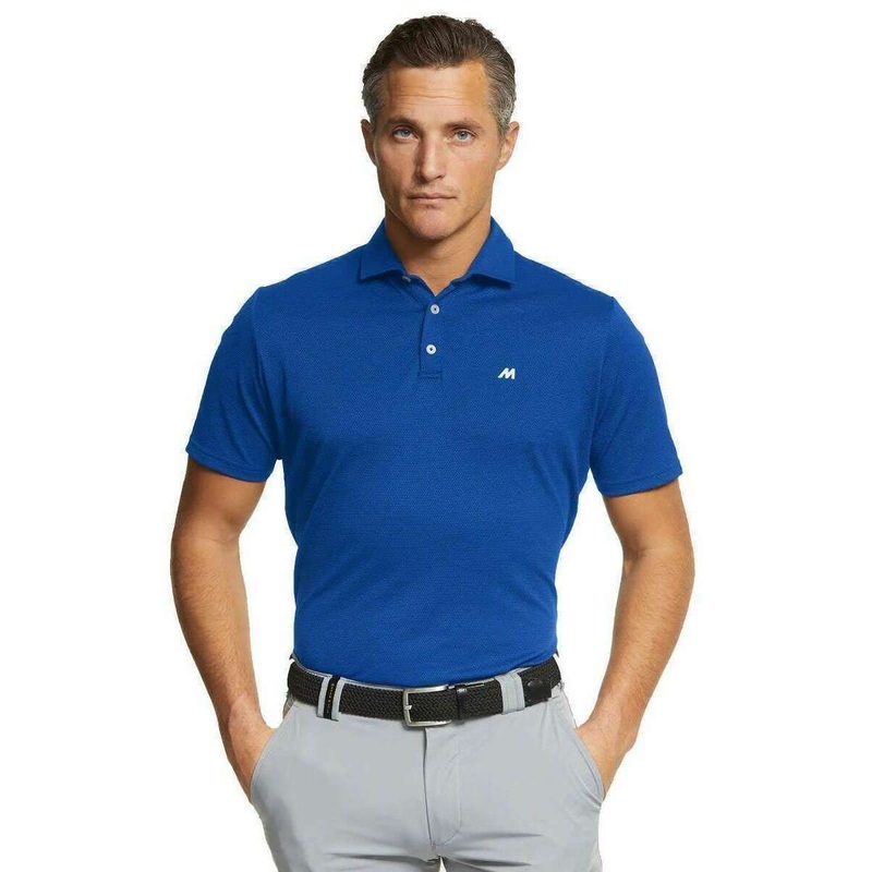Meyer Rory Pique Performance Polo - Royal Blue