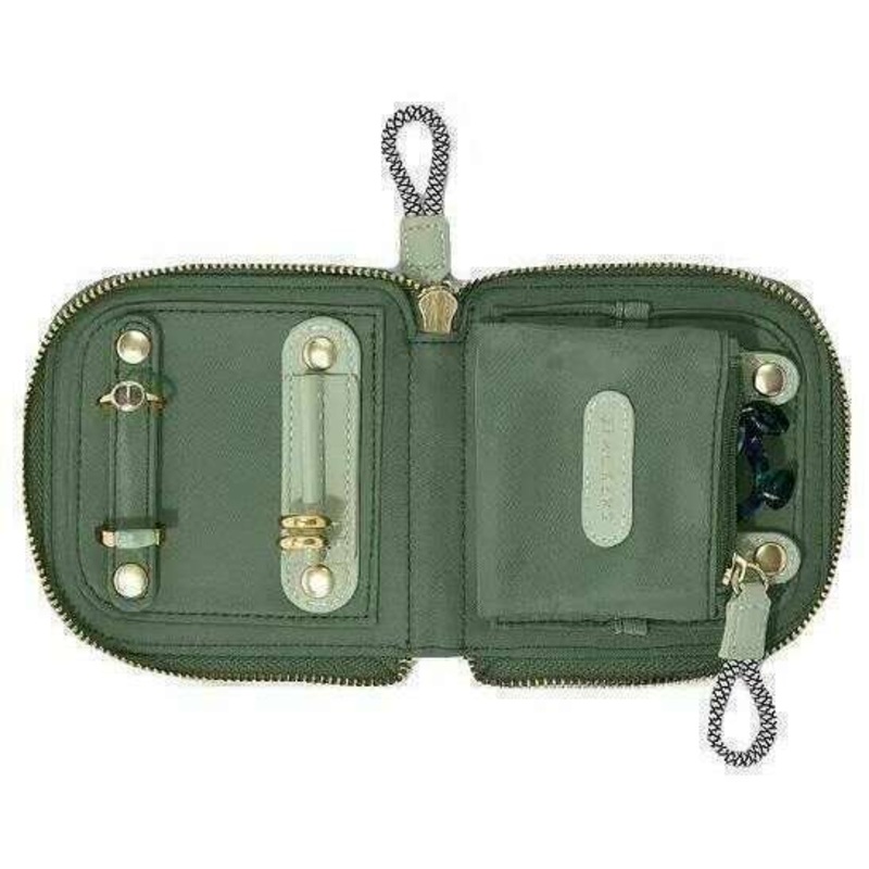 Stackers Compact Jewellery Roll - Green