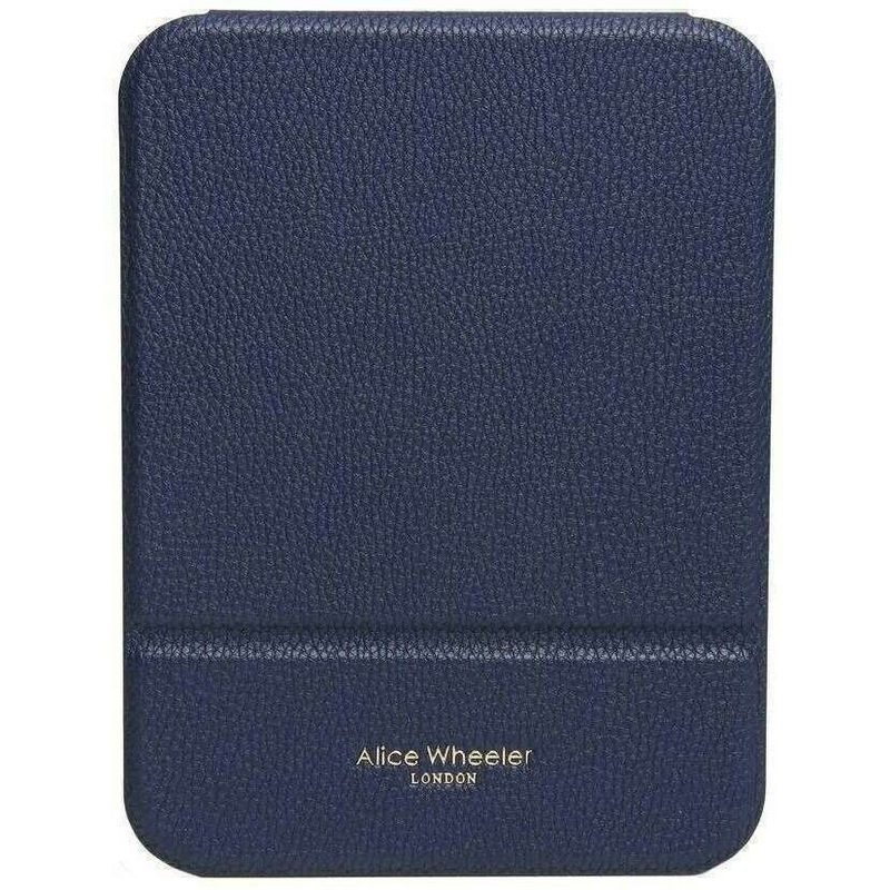 Alice Wheeler London Folding Travel Mirror - Navy