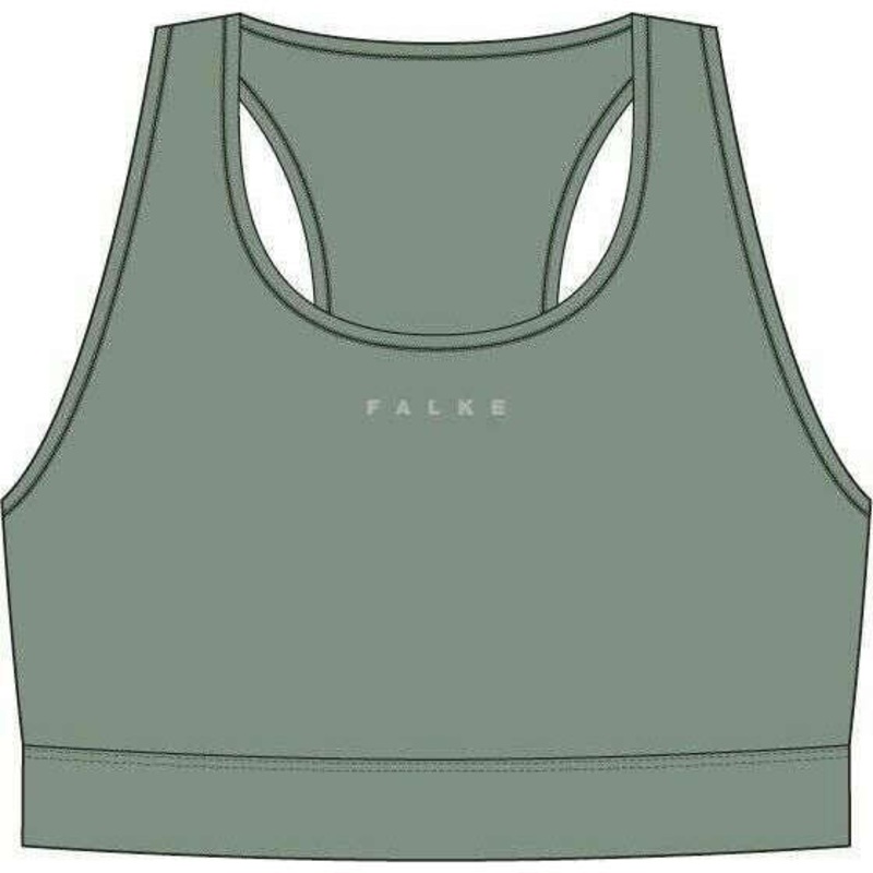 Falke Perform Better Mid Racer Sports Bra - Sea Breeze Blue