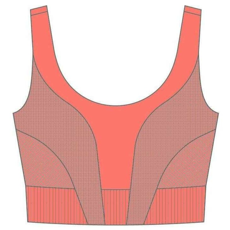 Falke Seamless Shape Sports Bra - Orange