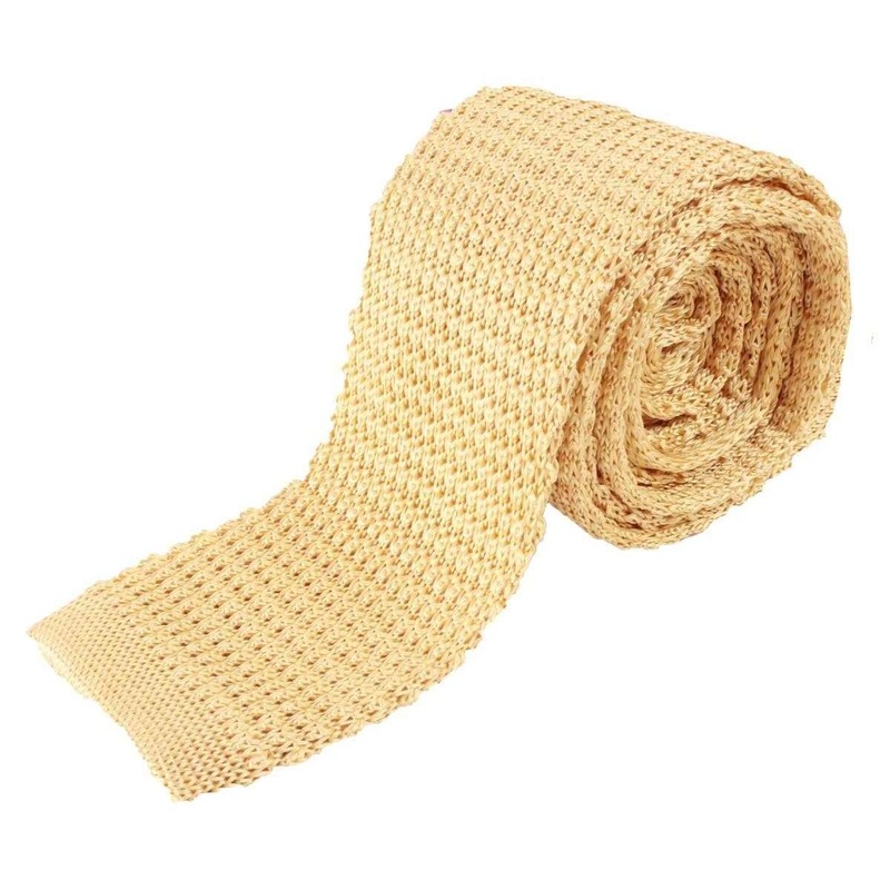 Knightsbridge Neckwear Knitted Tie - Cream