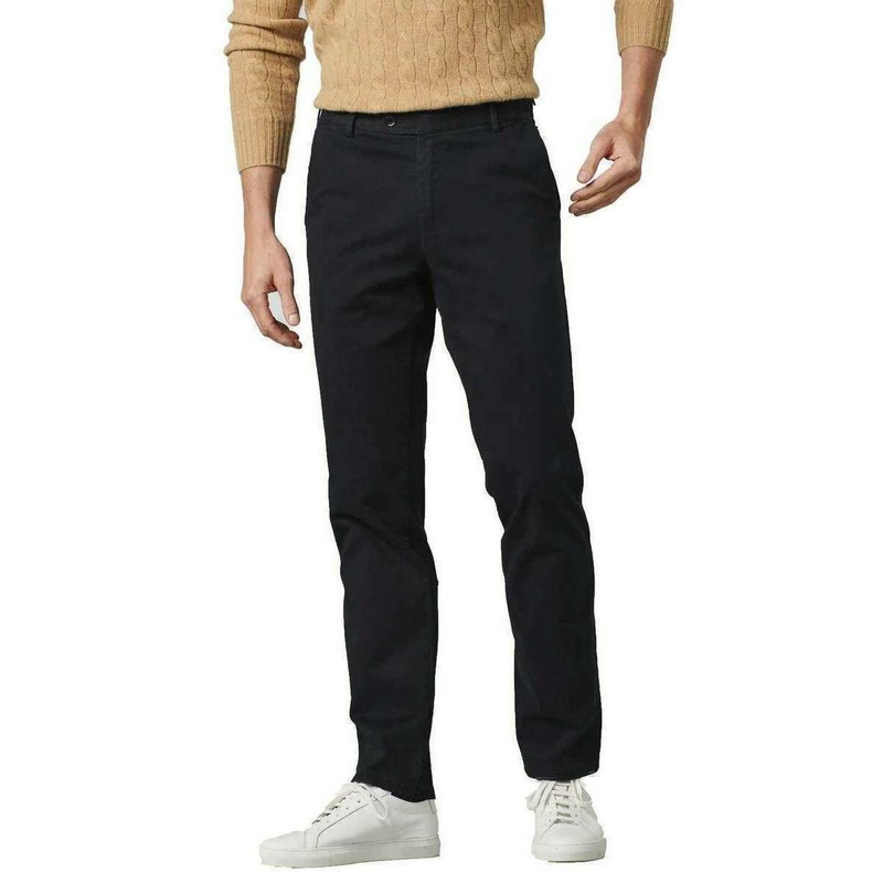 Meyer Oslo Flex Chinos - Navy