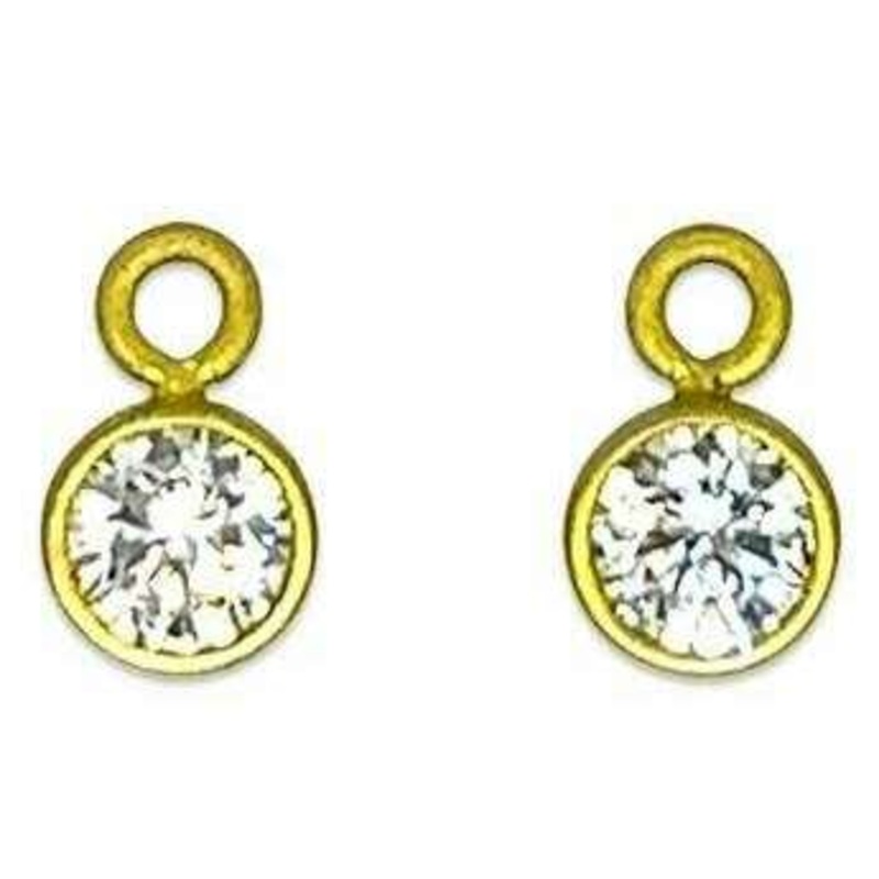 Ti2 Titanium Gem Charms - Yellow