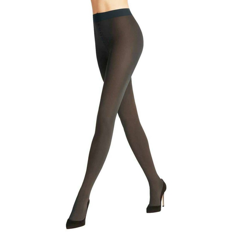 Falke Pure Matt 100 Denier Tights - Graphite Grey