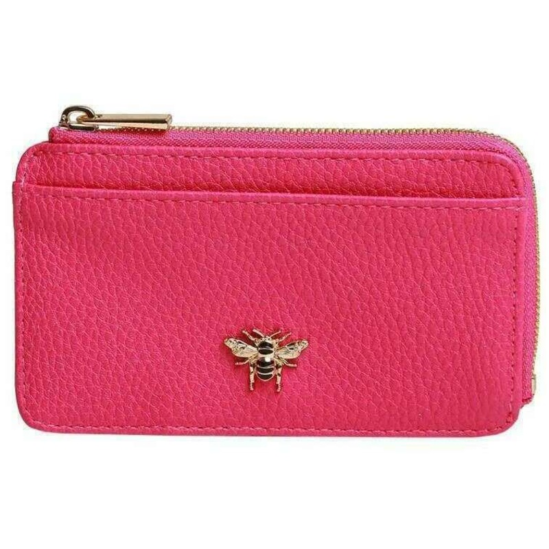 Alice Wheeler London Bath Coin Card Purse - Hot Pink