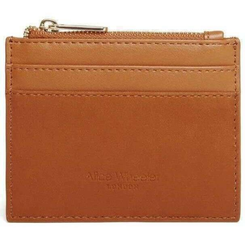 Alice Wheeler London Verona Coin Purse - Tan