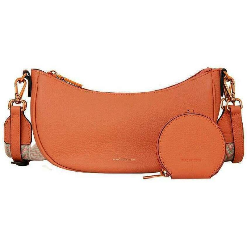 Mac Alyster Giulia Half Moon Bag - Cognac