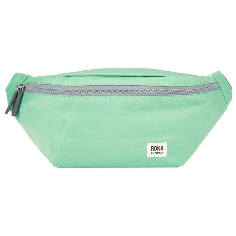Roka Jubilee Medium Recycled Nylon Sling Bag - Matcha Green