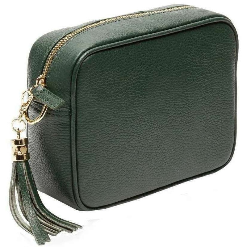 Elie Beaumont Crossbody Bag - Bottle Green
