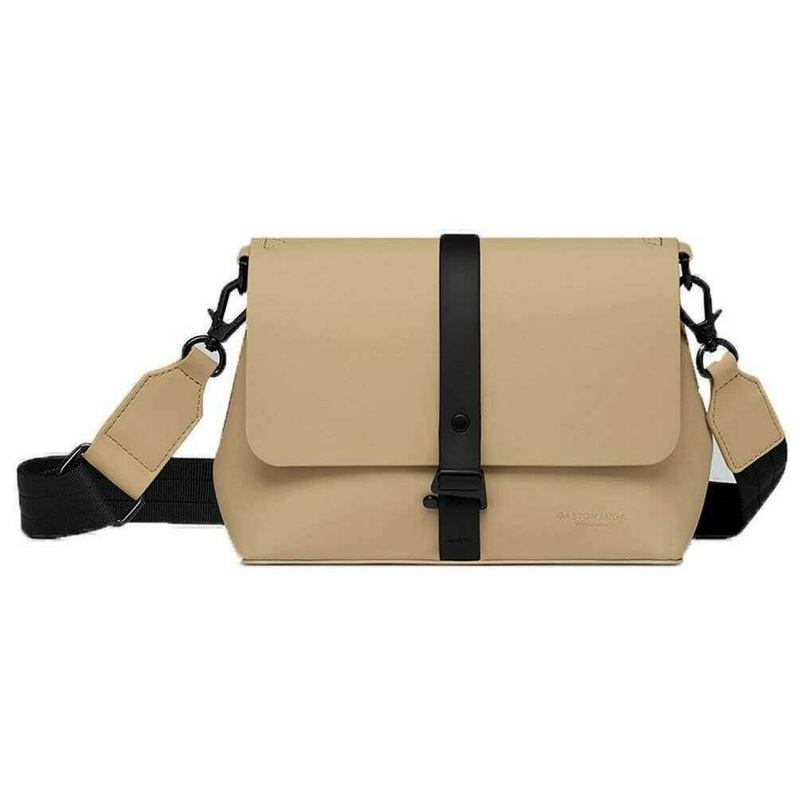 Gaston Luga Splash Crossbody Bag - Latte Beige