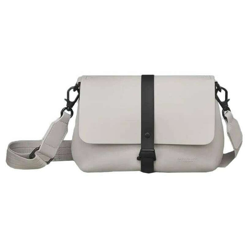 Gaston Luga Splsh Crossbody Bag - Taupe Grey