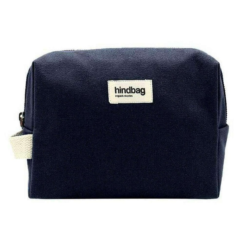 Hindbag Leon Toiletry Bag - Navy Blue