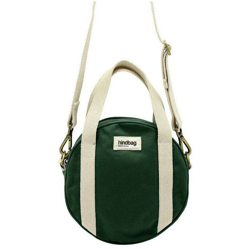 Hindbag Louis Round Crossbody Bag - Forest Green