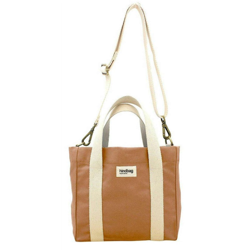 Hindbag Louise Square Crossbody Bag - Cinnamon Brown