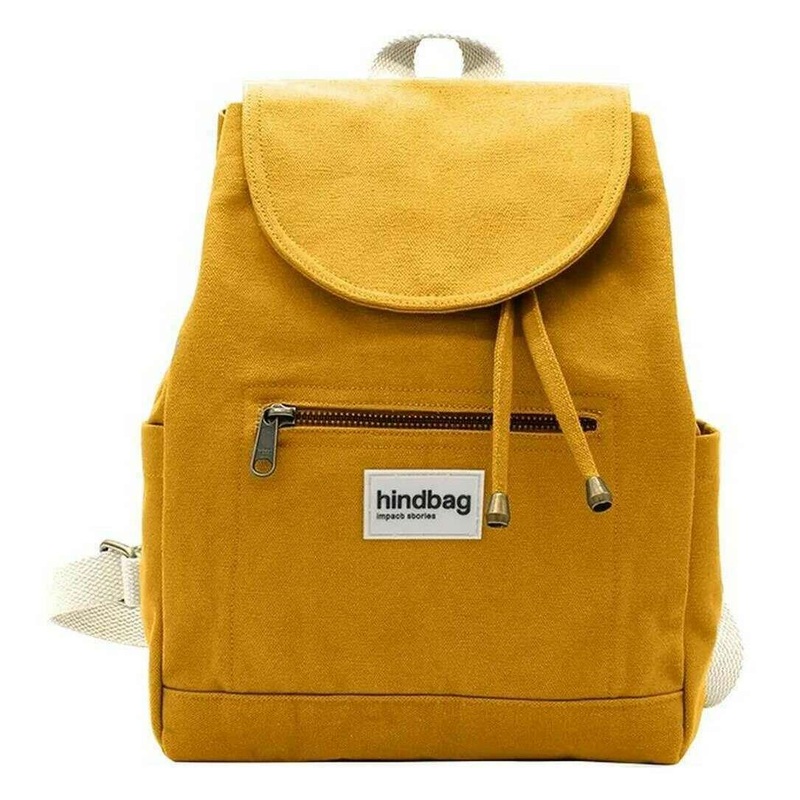 Hindbag Mini Eliot Small Backpack - Saffron Yellow